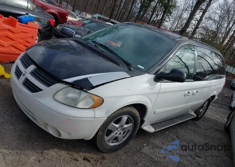 2005 Dodge Grand Caravan Sxt из США, поврежденный, VIN 2D4GP44L15R224531